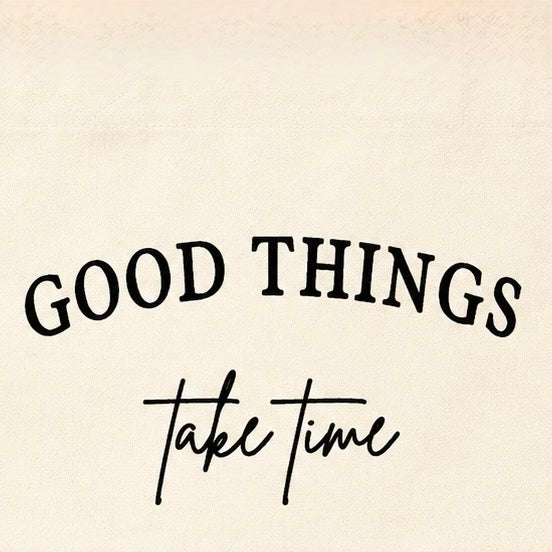 Pochette estiva con frase lifestyle