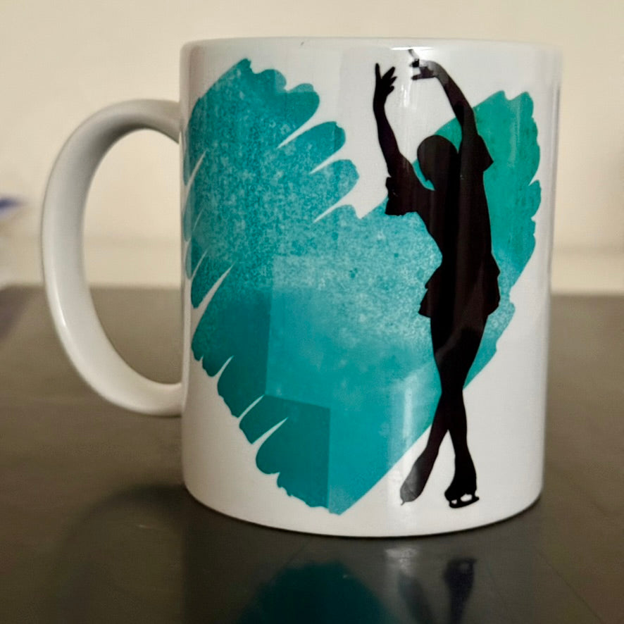 Tazza pattinatrice