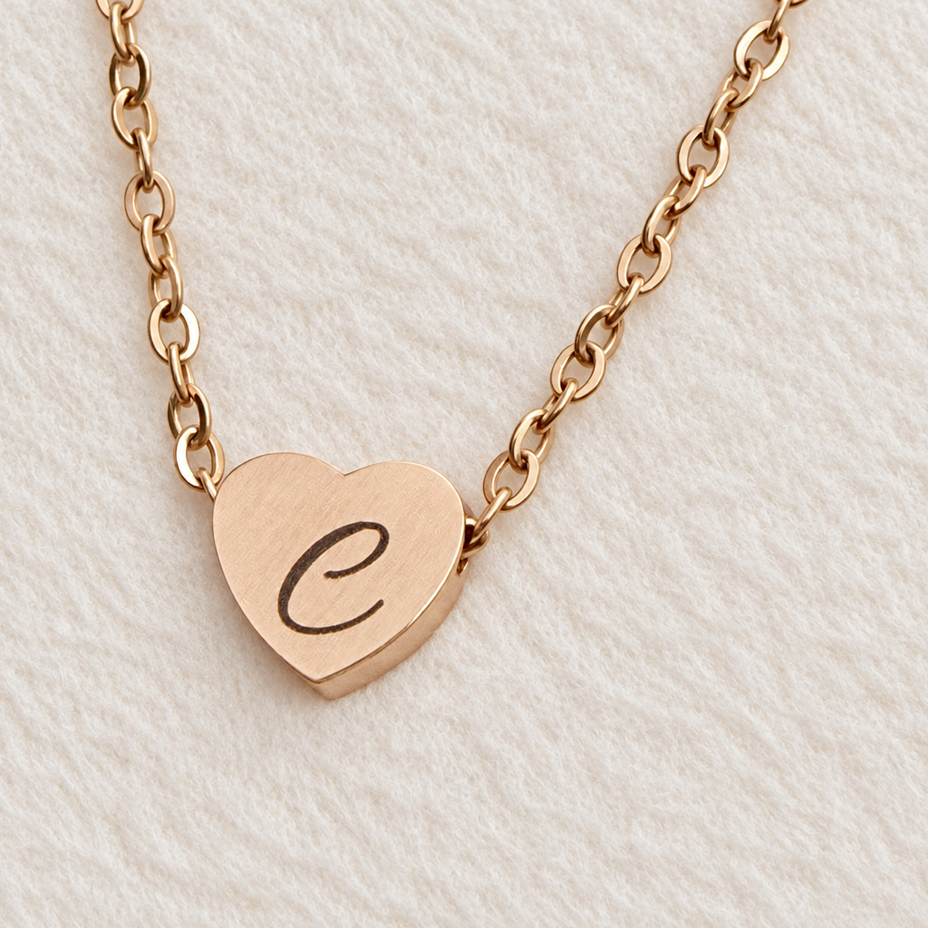 Collana personalizzata con cuoricino