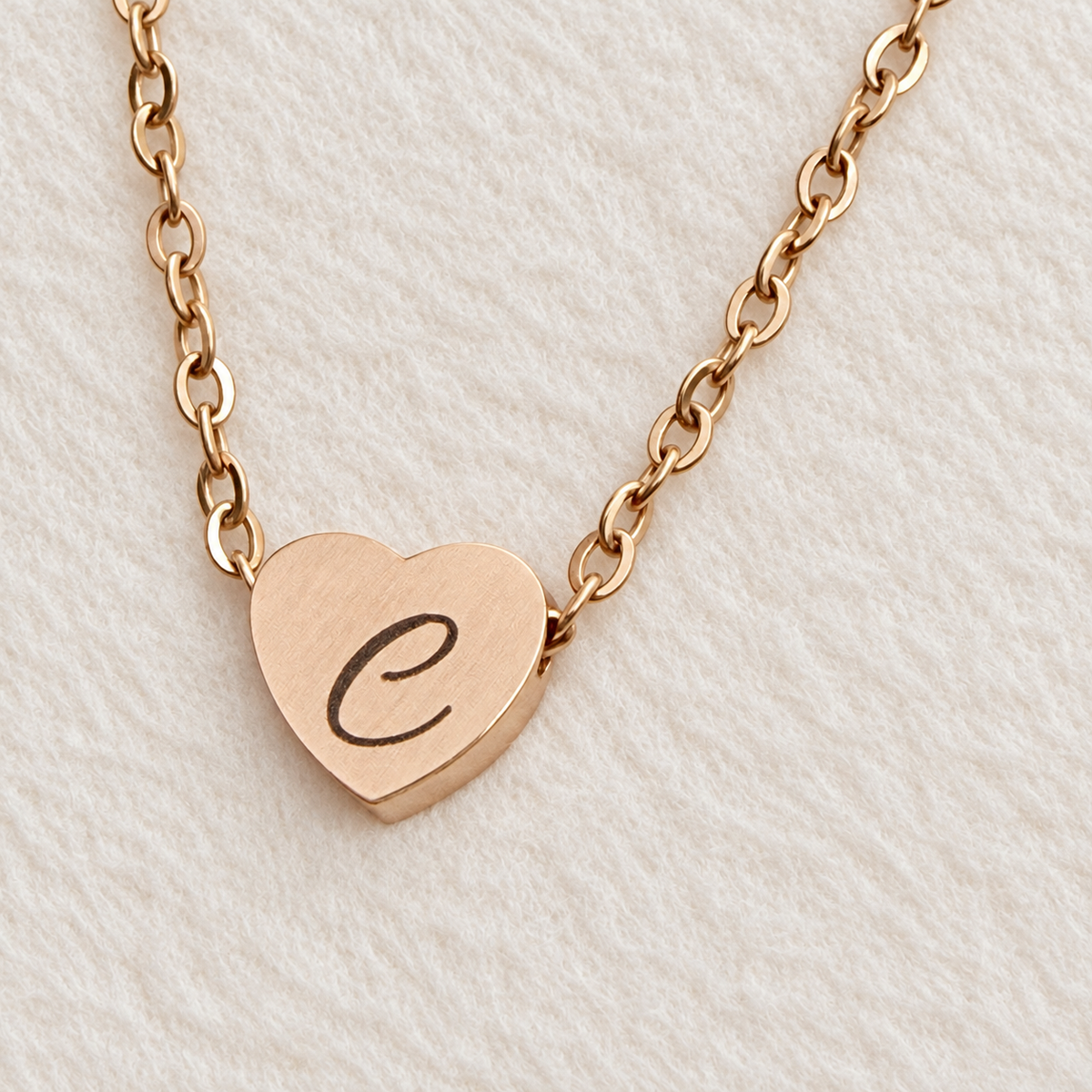 Collana personalizzata con cuoricino