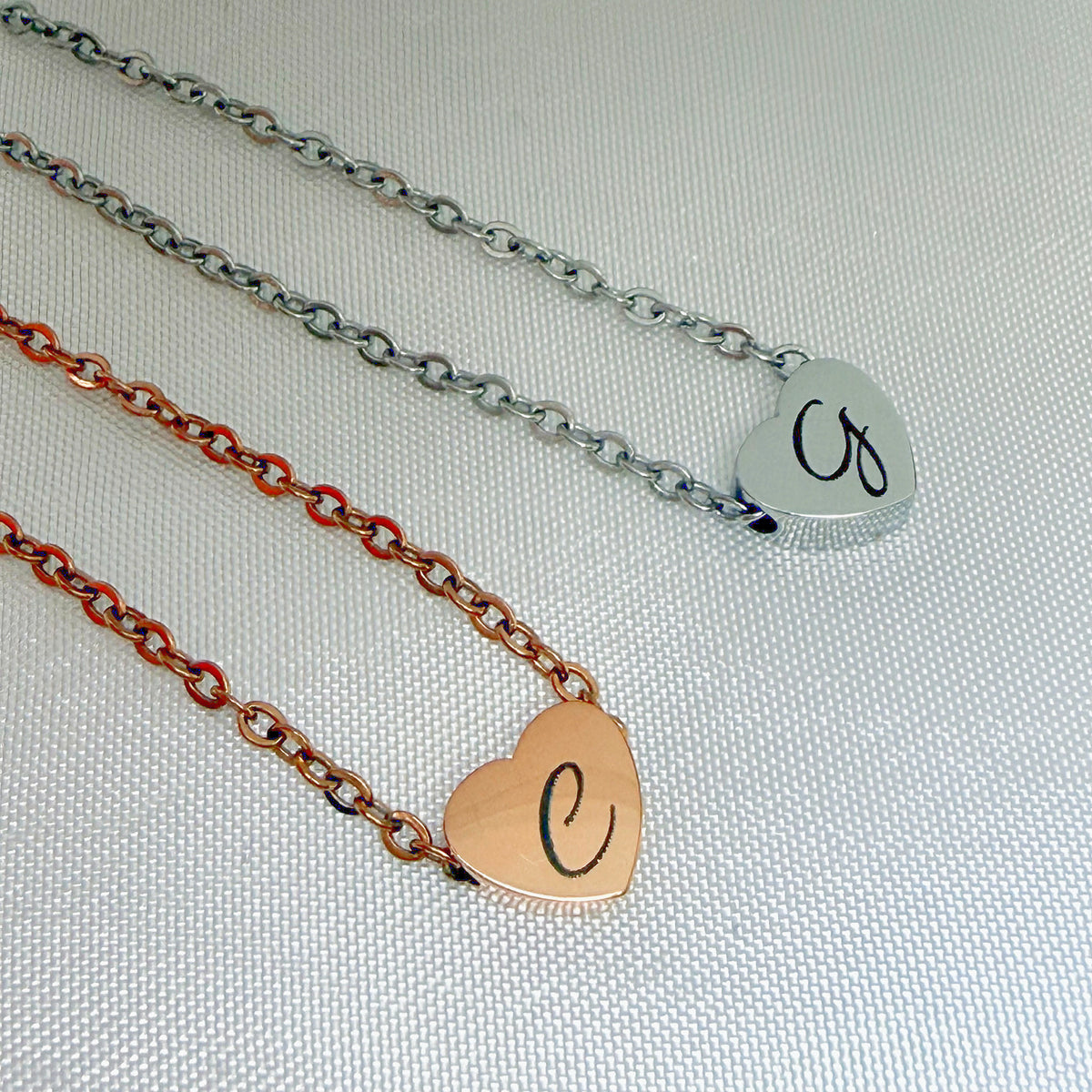 Collana personalizzata con cuoricino
