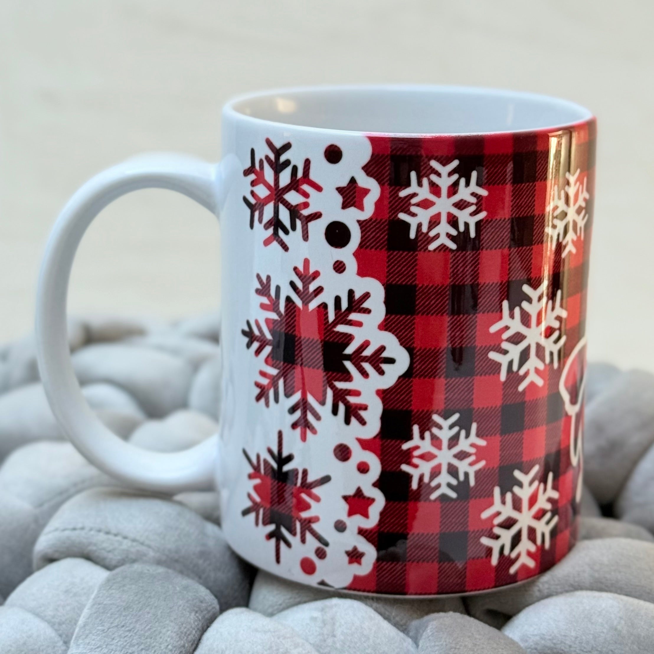 Tazza Natale renna pinguino gnomo collezione festiva CG CREATIONS
