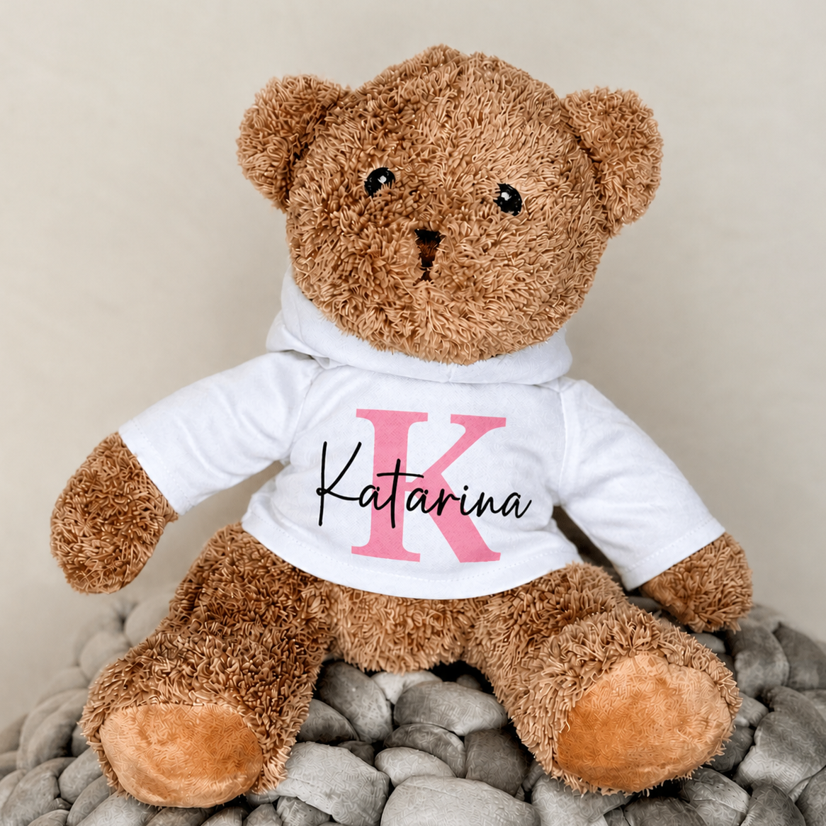 Orsetto personalizzato con nome stampato CG CREATIONS Svizzera 