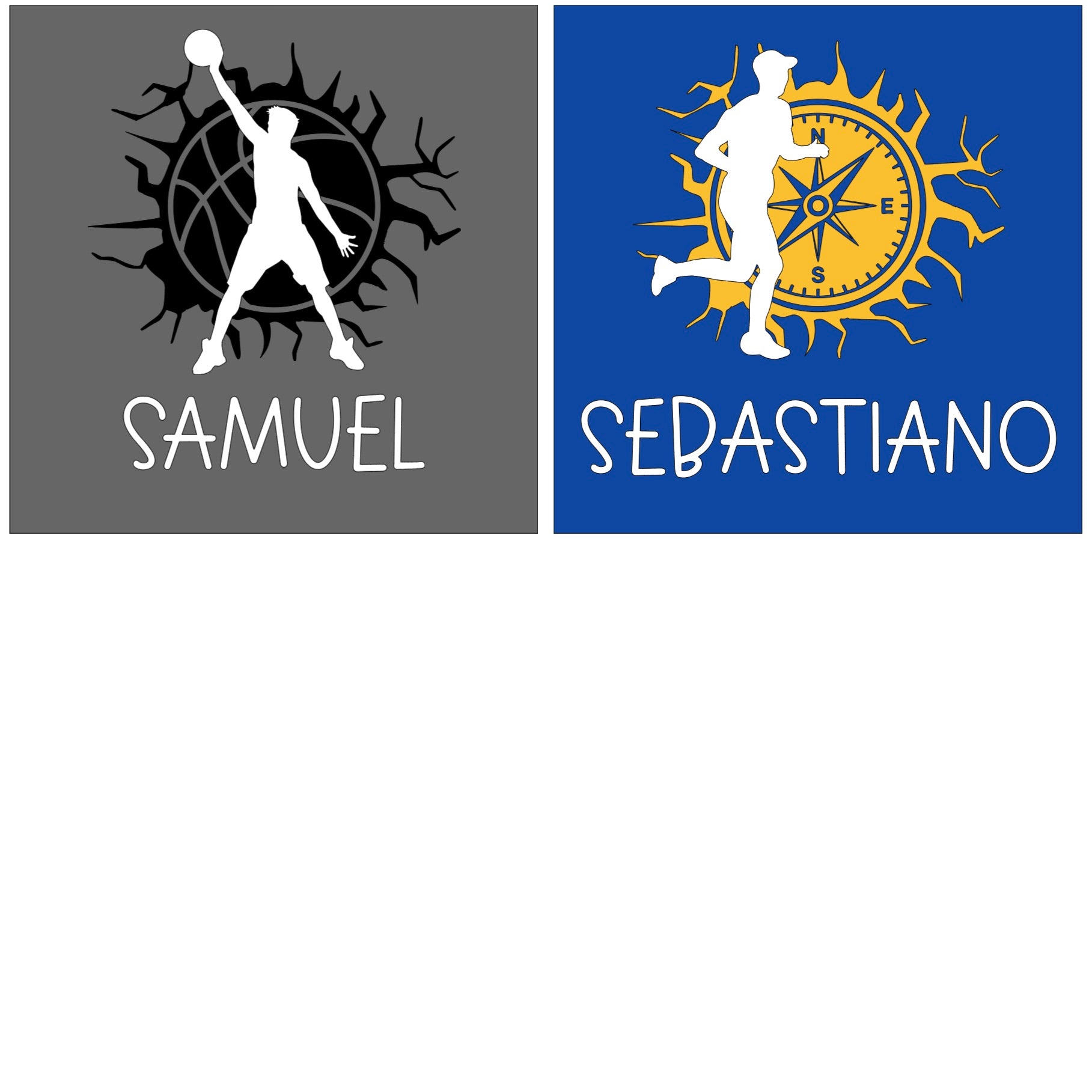 Sacca sport basket corsa orientamento personalizzabile CG CREATIONS Svizzera